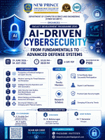 AI-Driven Cyber Security: From Fundamentals to Advanced Defense Systems 2026 Faculty Development Program Poster